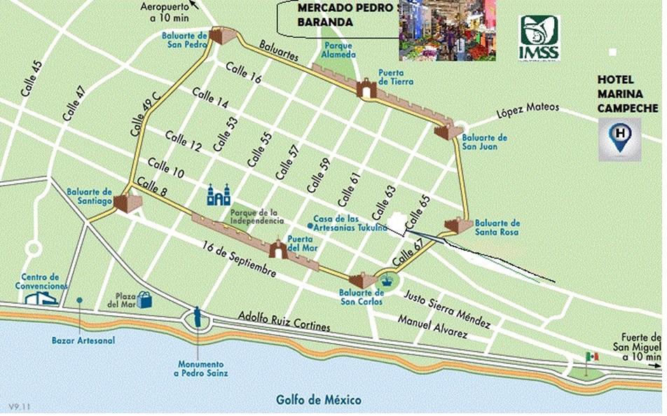 Hotel Marina Campeche Eksteriør billede